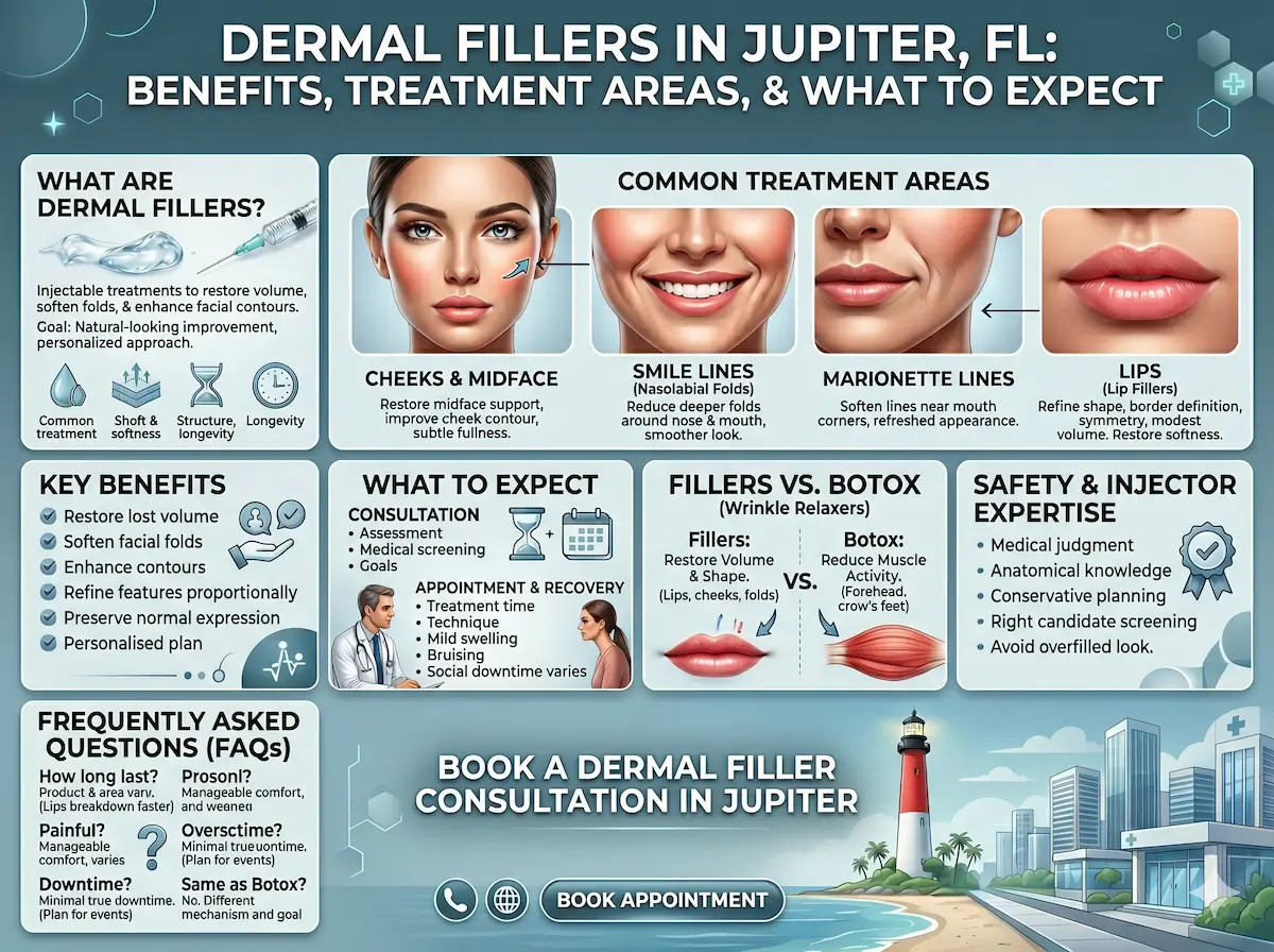 Dermal Fillers in Jupiter: Benefits and What to Expect